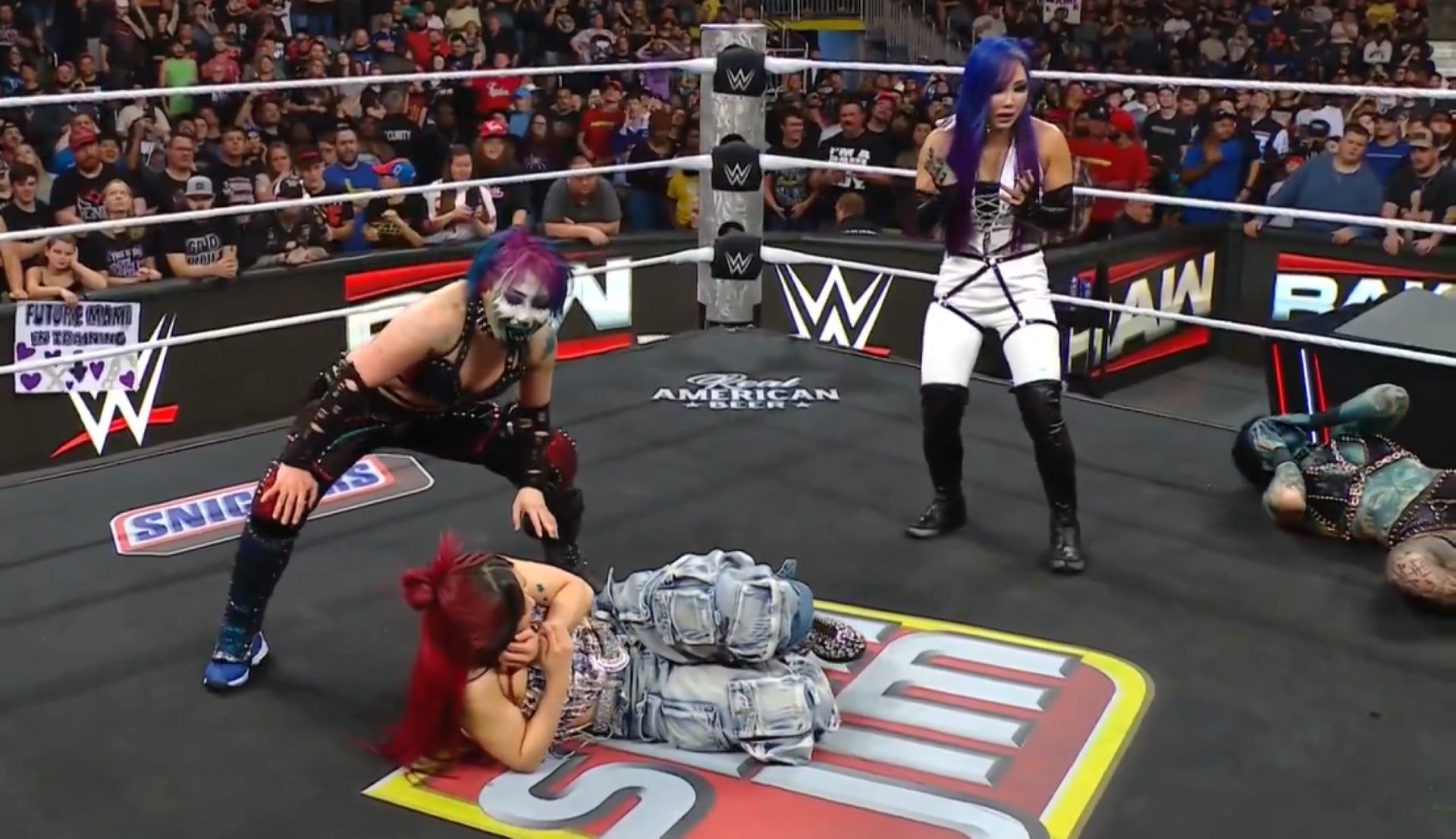 Asuka and Kairi Sane made the choice easy for Iyo Sky. (Image Credit: WWE on X).