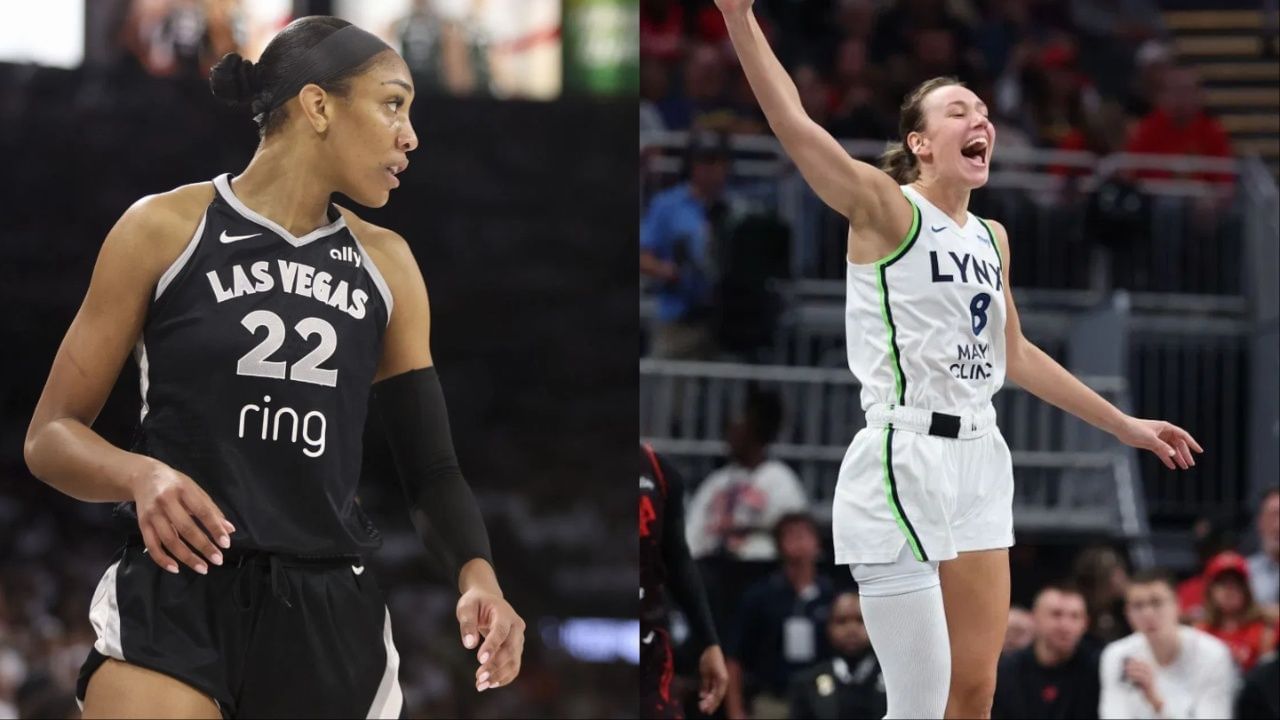 "Another sympathy award for Lynx" - WNBA fans erupt as A'ja Wilson forced to share DPOY crown with Alanna Smith
