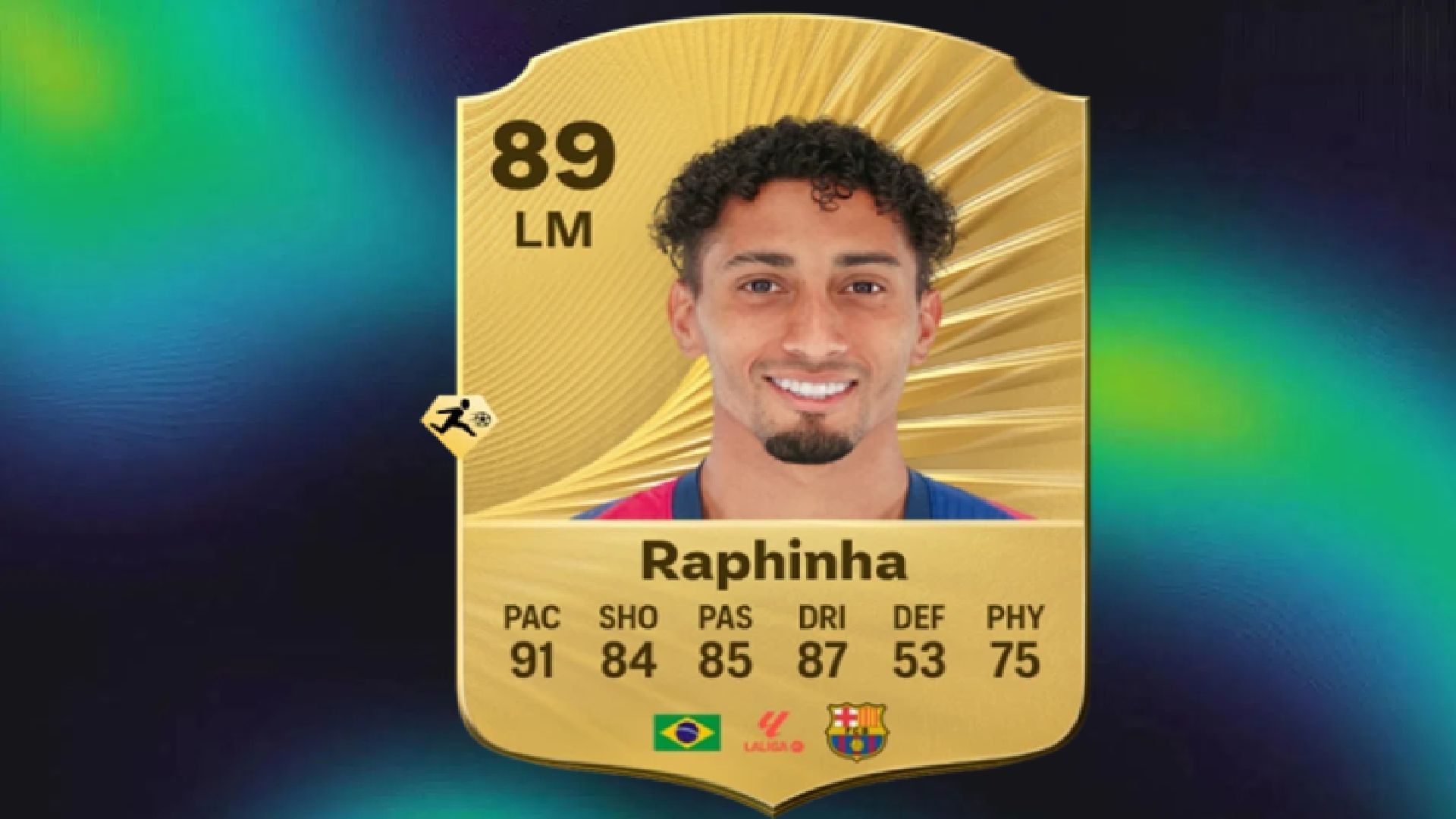 Raphinha in EA FC 26 (Image via EA Sports)