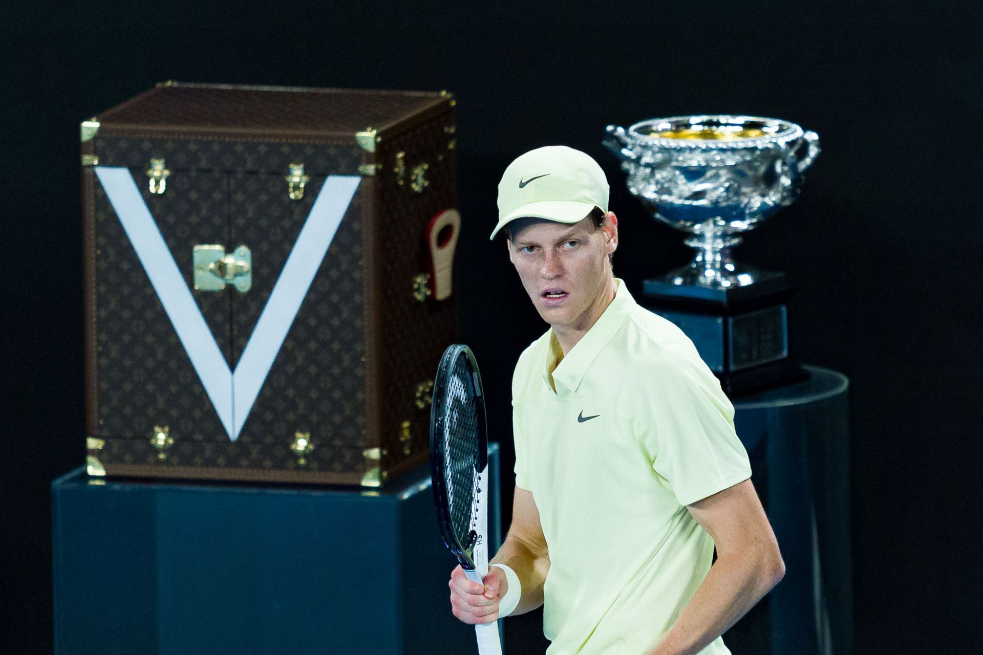 Jannik Sinner at the 2025 Australian Open - Source: Getty