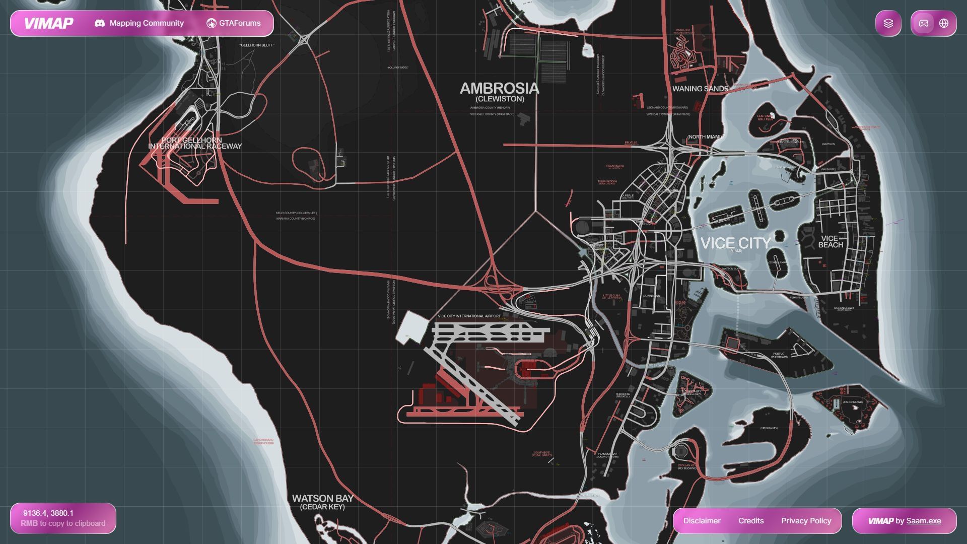 Players should be able to live in different GTA 6 Online cities (Image via VIMAP)