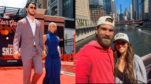 Bryce Harper's wife Kayla and Paul Skenes’ girlfriend Olivia Dunne rave over Tate McRae’s electric MTV VMAs performance