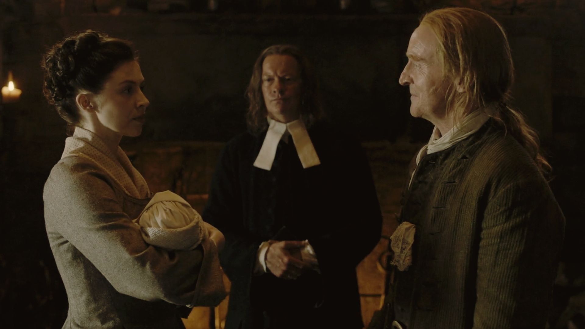 Julia marries Lord Lovat (Image via Starz)