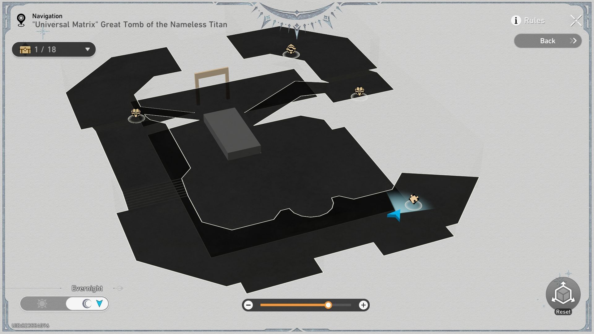 First puzzle location (Image via Sportskeeda Gaming || HoYoverse)