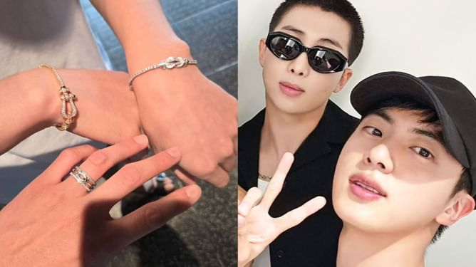 "Namjin never beating married allegations"- BTS' Jin's $8.3K+ FRED ring birthday gift for Namjoon leaves fans screaming