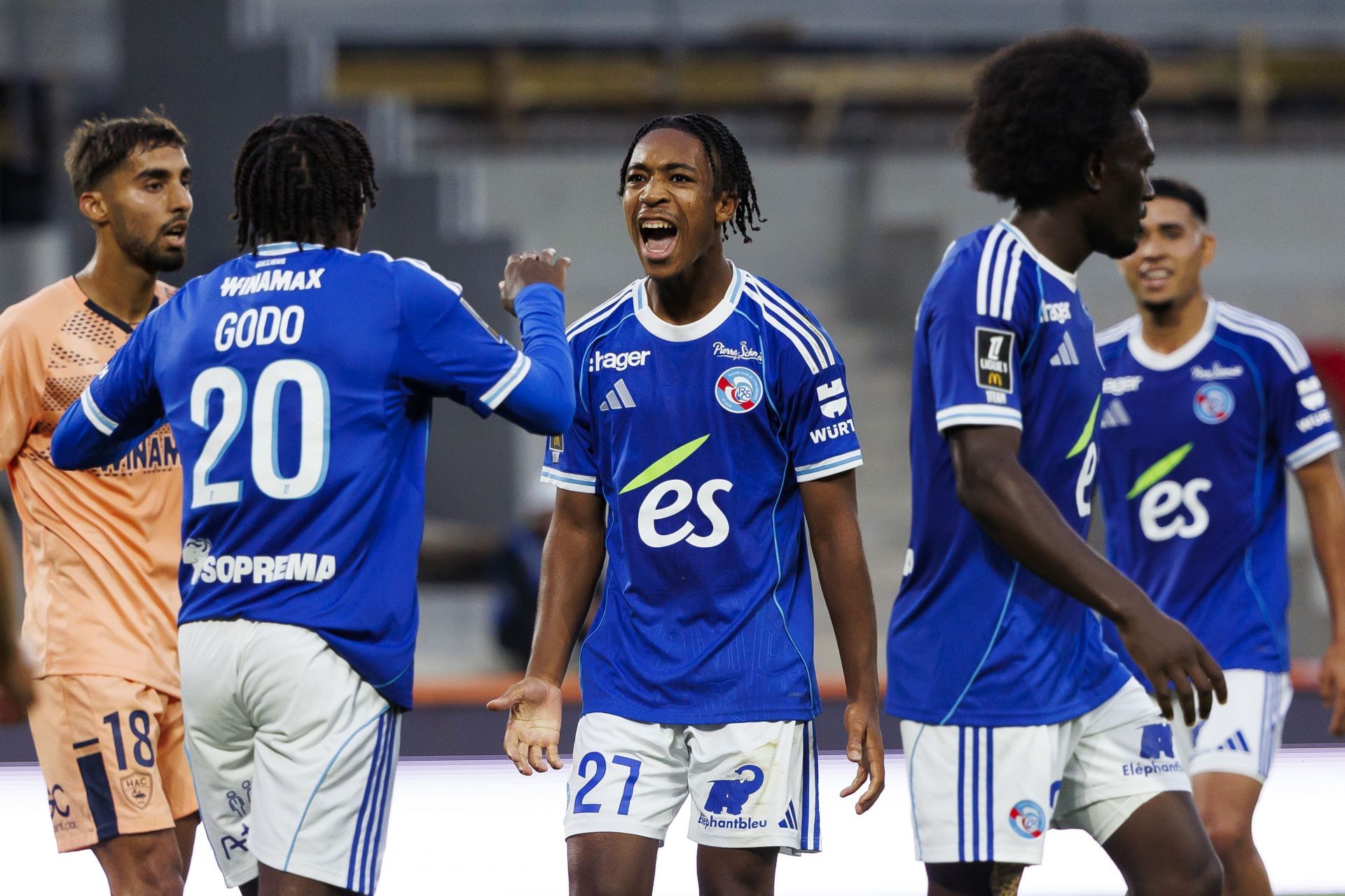 RC Strasbourg Alsace v Havre AC - Ligue 1 McDonald