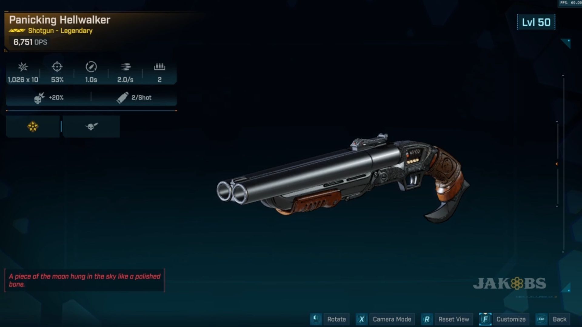 Borderlands 4 Hellwalker legendary shotgun