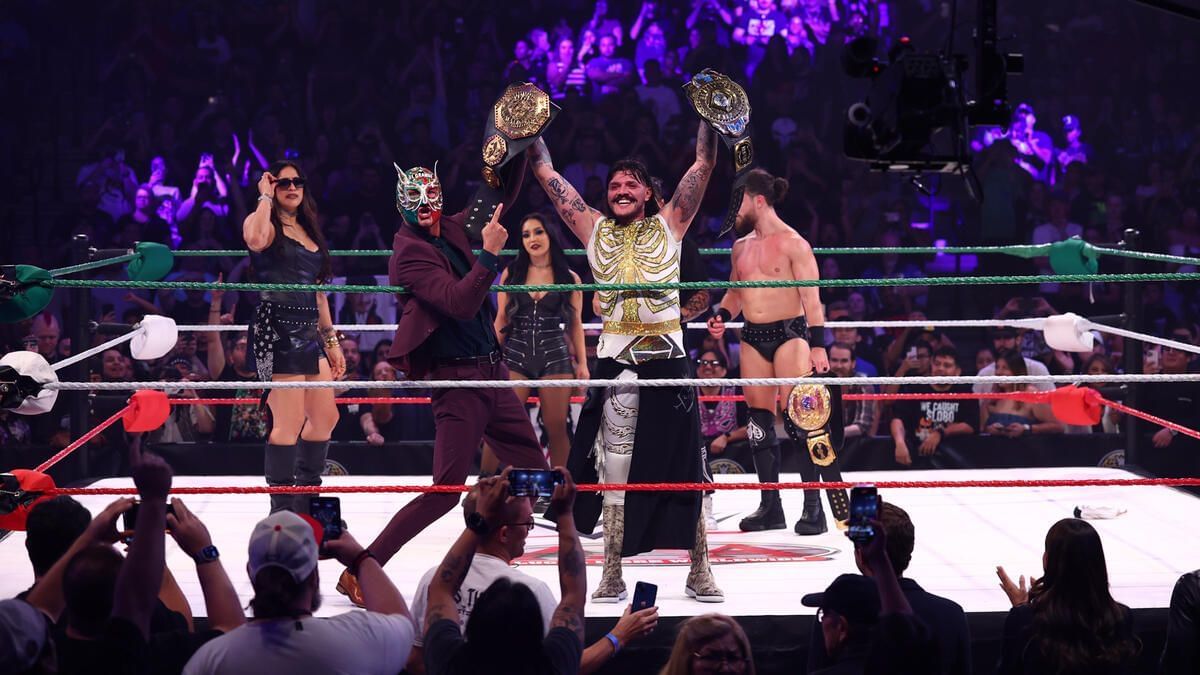 El Grande Americano will face Vikingo after costing him the championship at Worlds Collide (Credit: WWE.com)