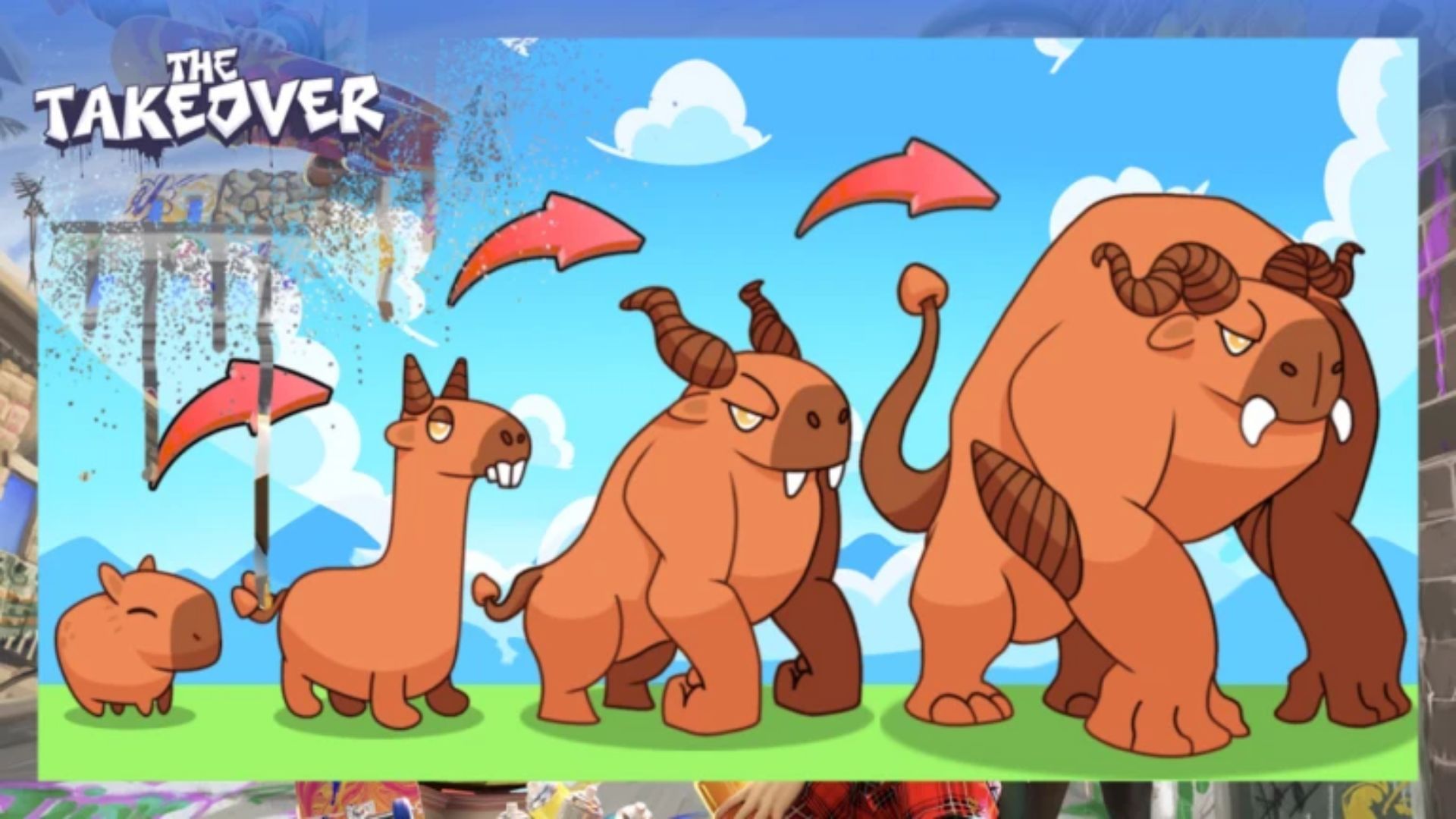 Completing The Takeover challenges in Capybara Evolution