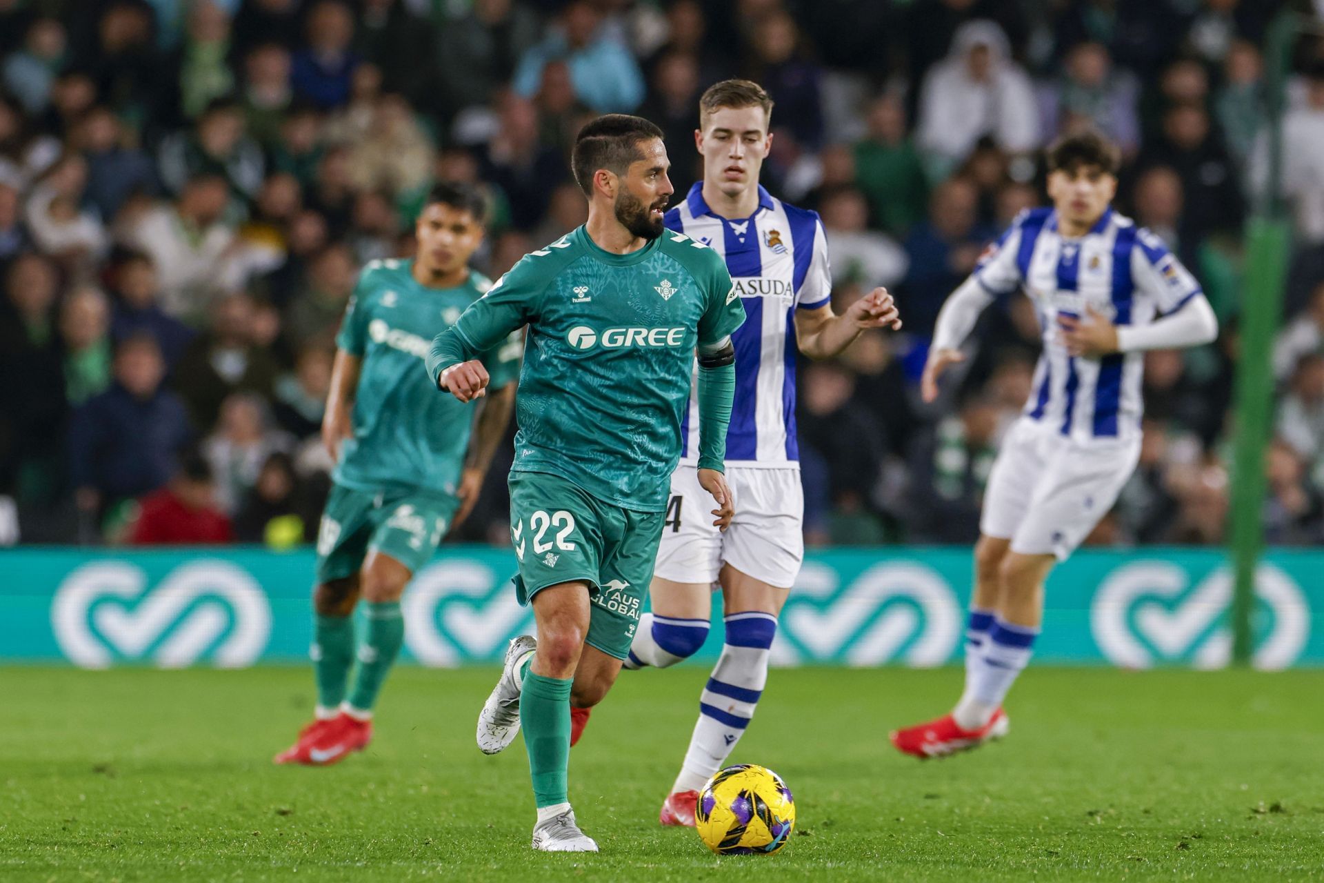 Real Betis Balompie v Real Sociedad - La Liga EA Sports - Source: Getty