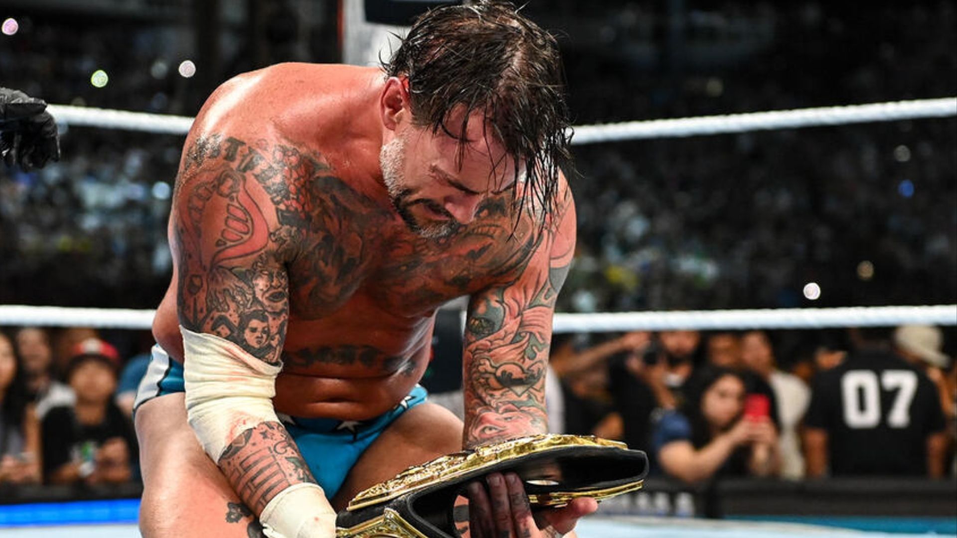 Former World Heavyweight Champion CM Punk (Image via WWE