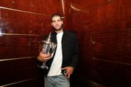 Carlos Alcaraz at the 2025 US Open Champion Carlos Alcaraz - New York City Trophy Tour - (Source: Getty)