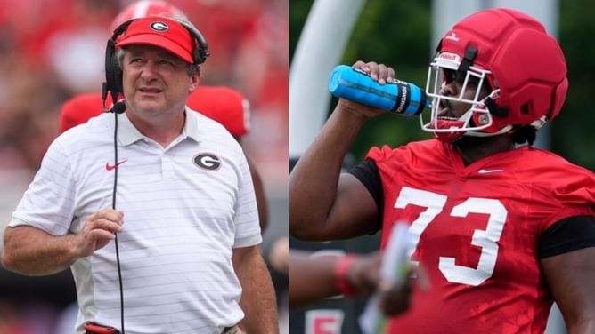Juan Gaston injury: Georgia coach Kirby Smart provides update on OL after missing action from Week 2 game