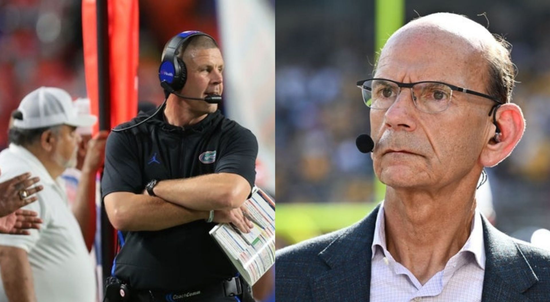 Paul Finebaum and Billy Napier (Credit- Getty)
