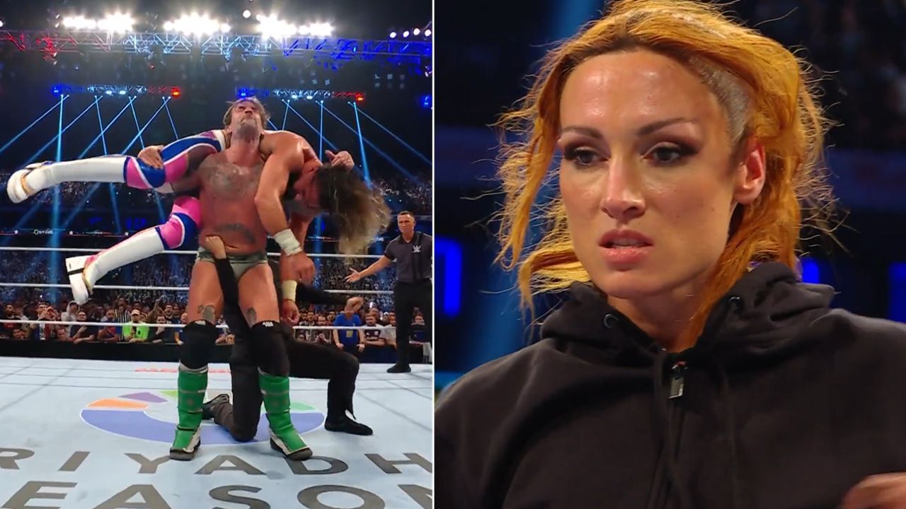 The final moments of Clash in Paris (via WWE