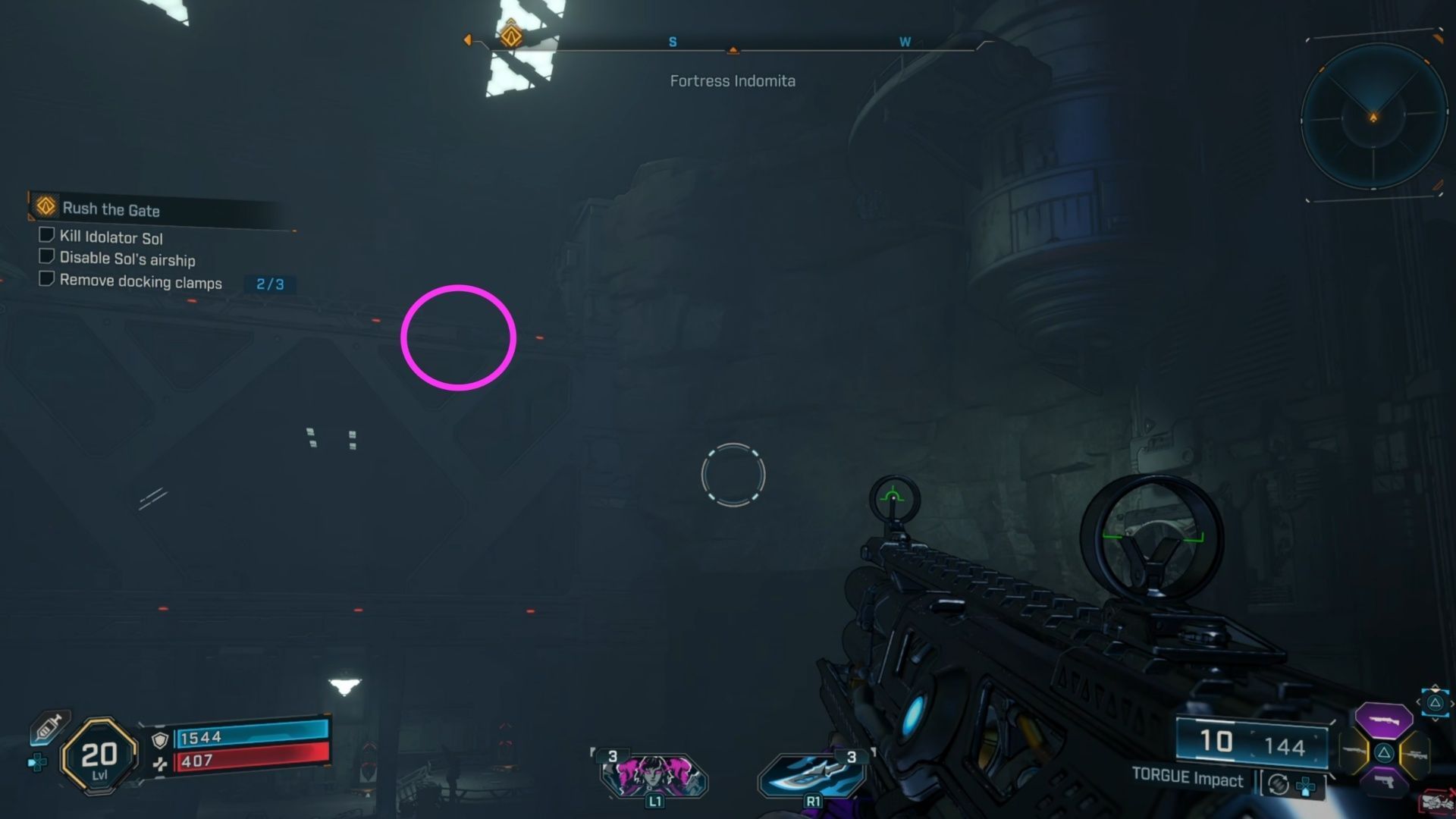 You can find a Grapple Point right here (Image via 2K Games)