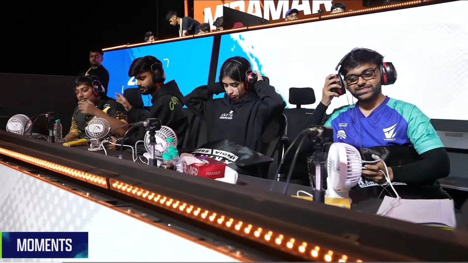 Vasista ranks sixth after Day 2 of BMSD Quarter Finals (Image via YouTube/Krafton India Esports)