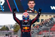 Max Verstappen after claiming victory at the Azerbaijan Grand Prix - Source: Getty