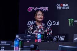 WATCH: Go behind the scenes with Stamp at ONE Championship’s recent ONE 173 press conference in Tokyo