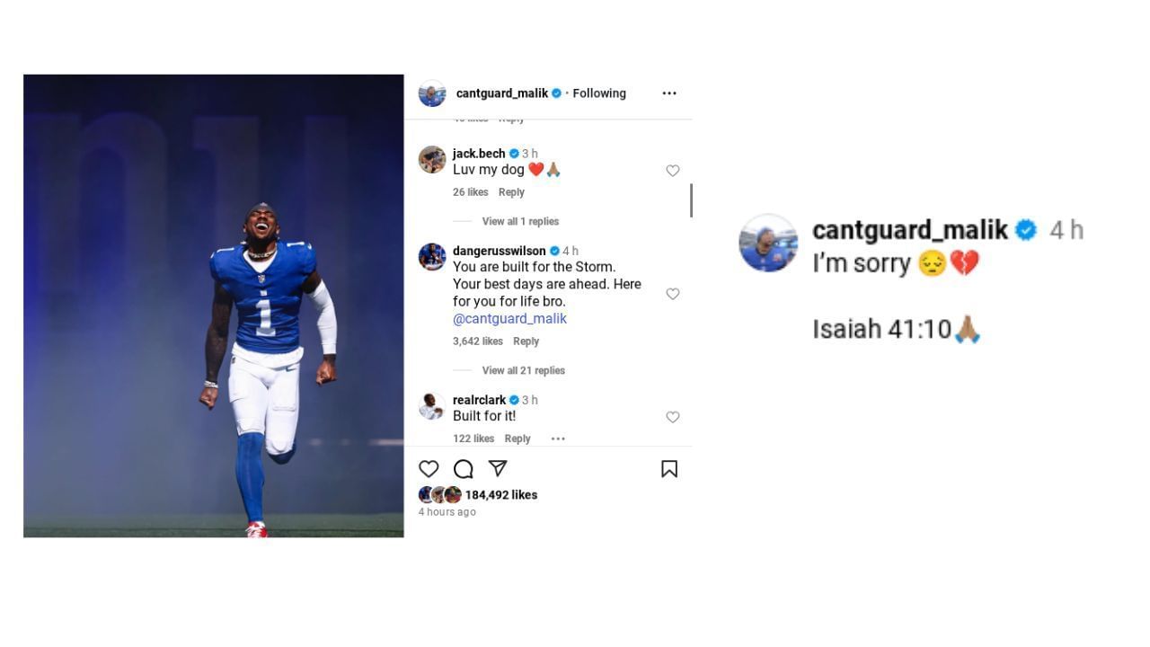 Source: (Via Instagram/ @cantguard_malik)