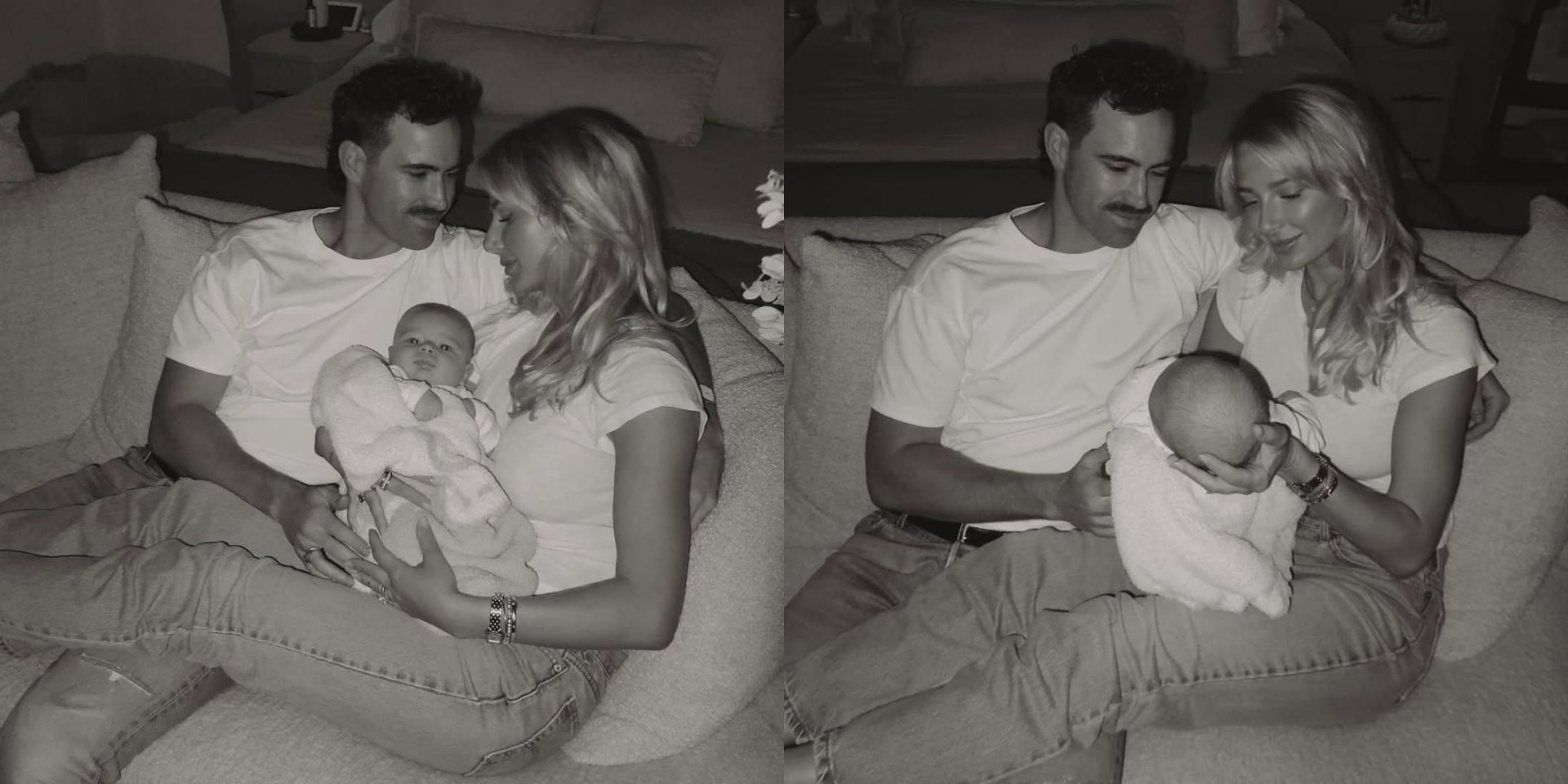 Shane Bieber with his wife Kara.(@karamaxinebieber/Instagram)