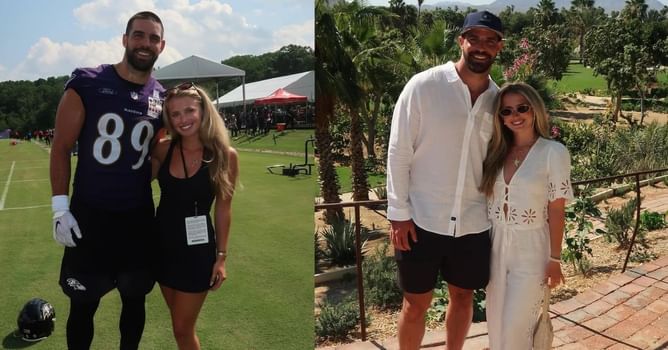 Mark Andrews' GF Elena Yates shows off toned abs after intense Pilates session ahead of Ravens-Lions MNF showdown