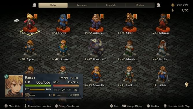 Final Fantasy Tactics The Ivalice Chronicles: How to unlock all secret characters