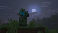 Zombies can also spawn, wielding spears on Zombie Horses (Image via Mojang Studios)