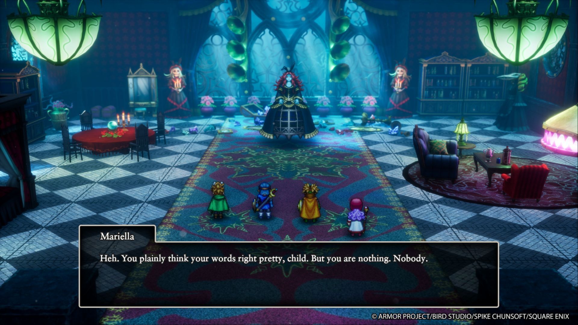 Defeat Mariella to restore peace to the ocean (Image via Square Enix)