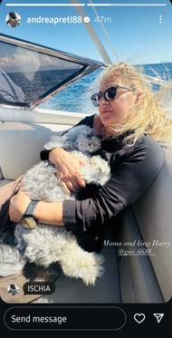 Andrea Preti's Instagram story