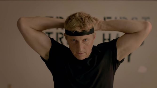 Is Johnny Lawrence present in the Karate Kid: Legends film? Details explored