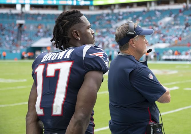 Antonio Brown roasts Skip Bayless after NFL analyst’s Bill Belichick's UNC vs TCU prediction backfires