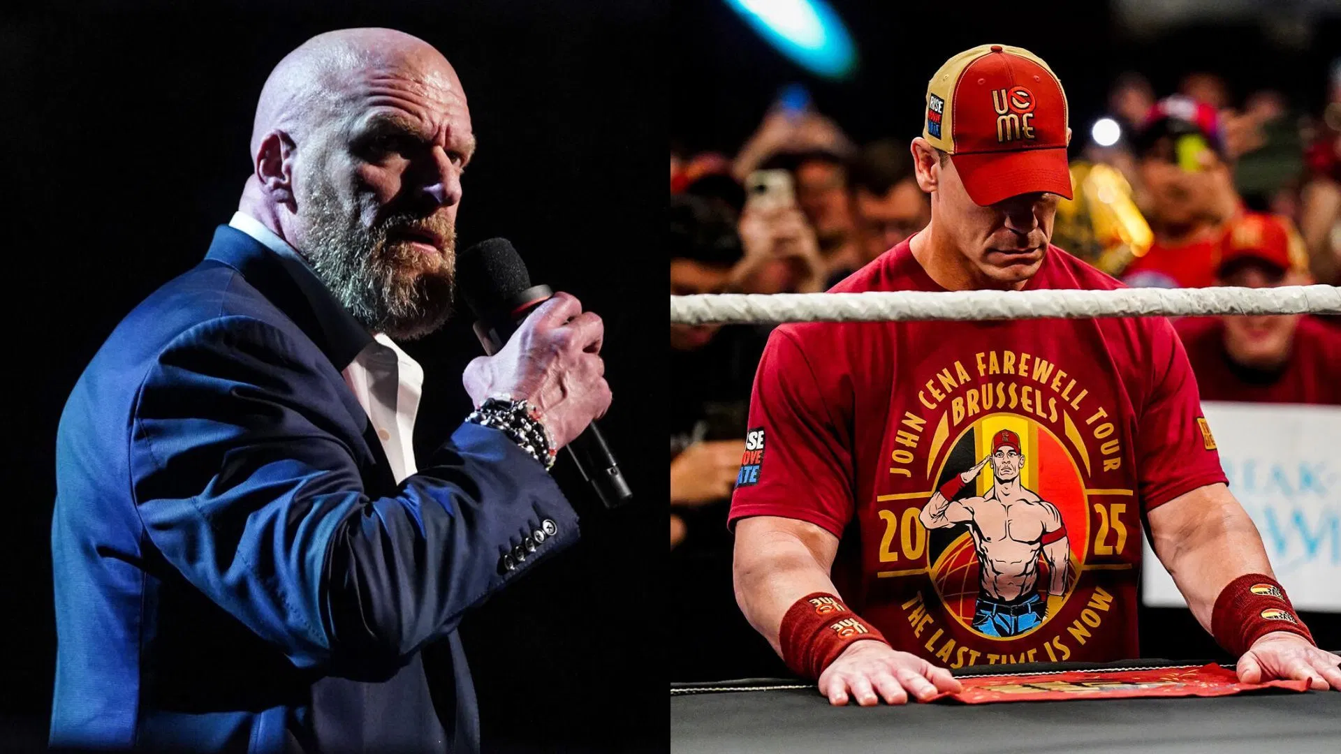 Triple H and John Cena! [Images from WWE.com]