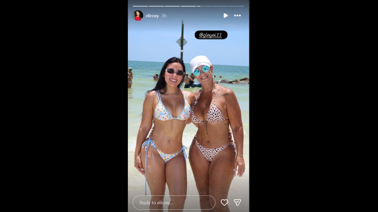 Screenshot of Elizabeth Rodriguez&#039;s Instagram Story (Image from - Instagram.com/@eliroxy IG Stories)