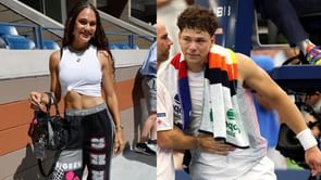 PICTURE: Ben Shelton finds solace in girlfriend Trinity Rodman's company days after heartbreaking US Open exit