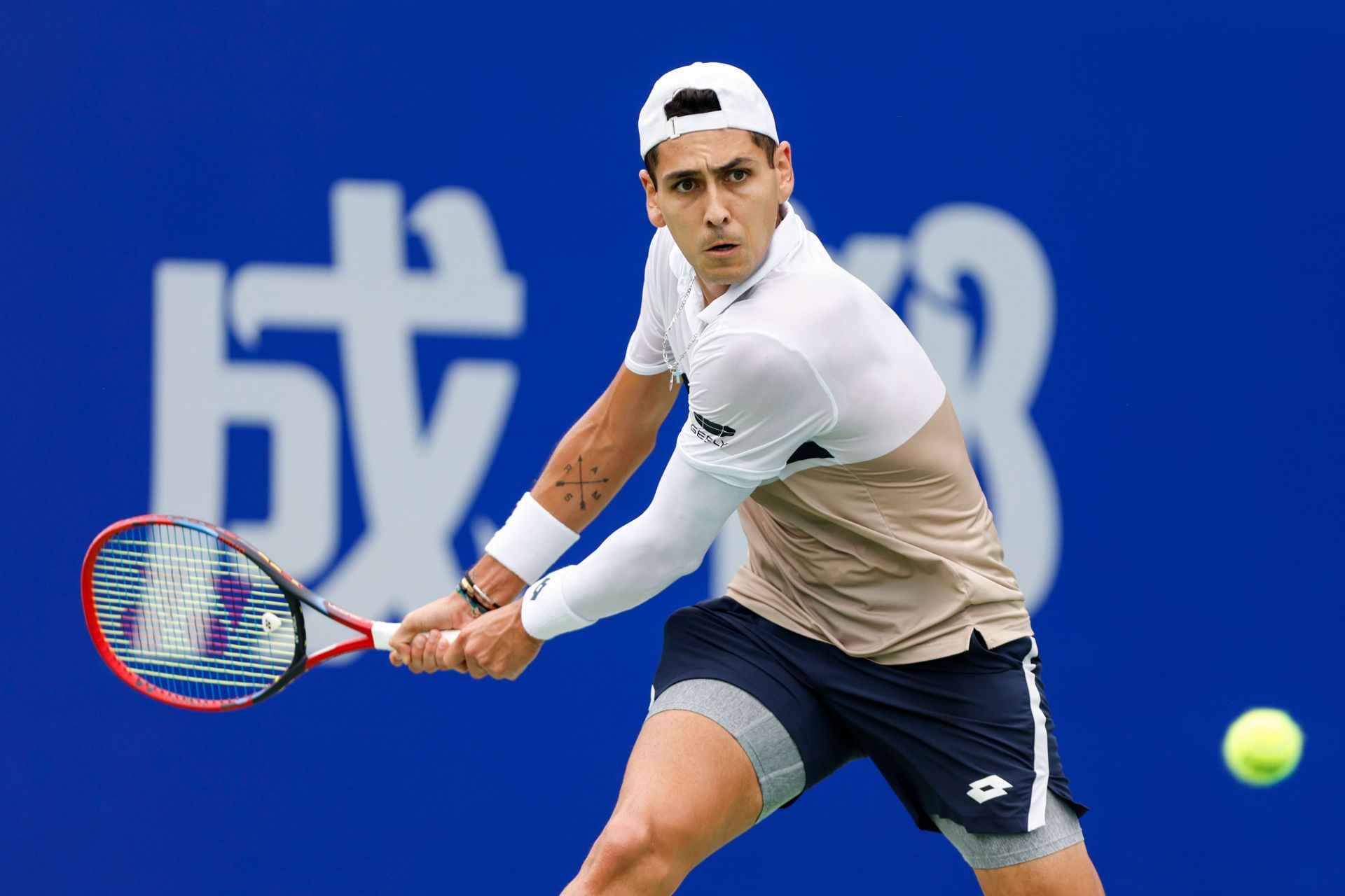 Tabilo at the 2025 ATP Chengdu Open - Day 3 - Source: Getty