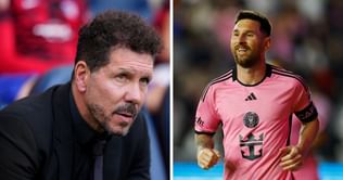 "I just like him, unless you say Messi" - Diego Simeone picks Atletico star ahead of his son; makes Lionel Messi claim told to pick favorite player