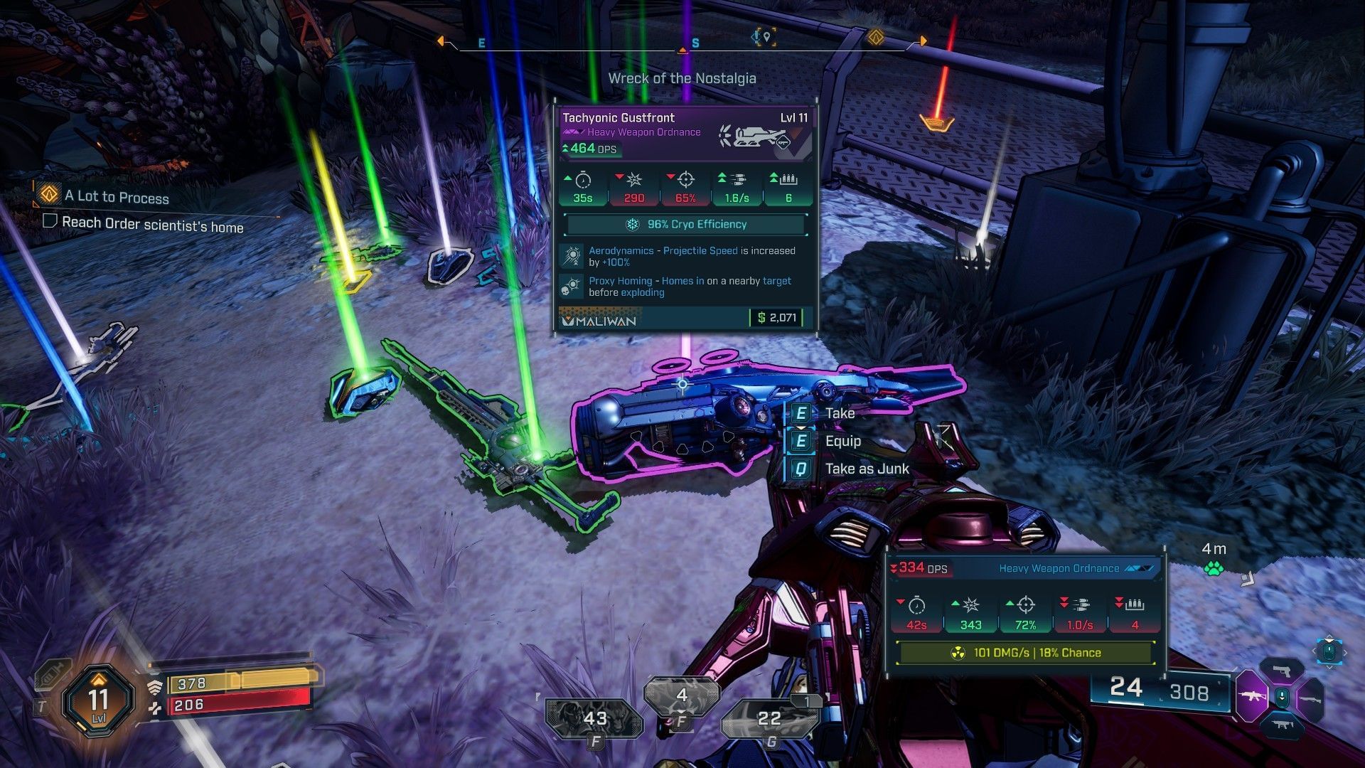 Loot is the name of the game (Image via 2K)