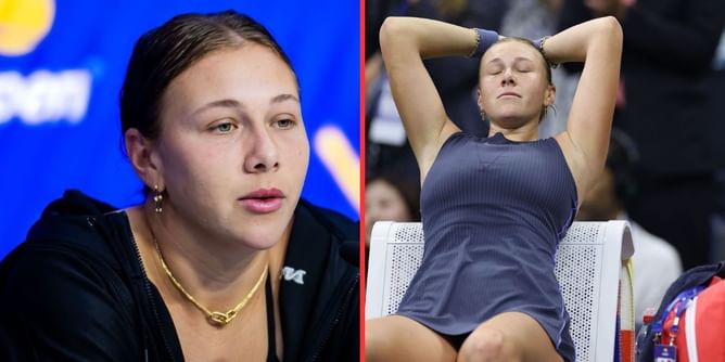 Amanda Anisimova final press conference: Everything American said after US Open loss, from addressing 'extremely frustrating' issue to voicing dismay