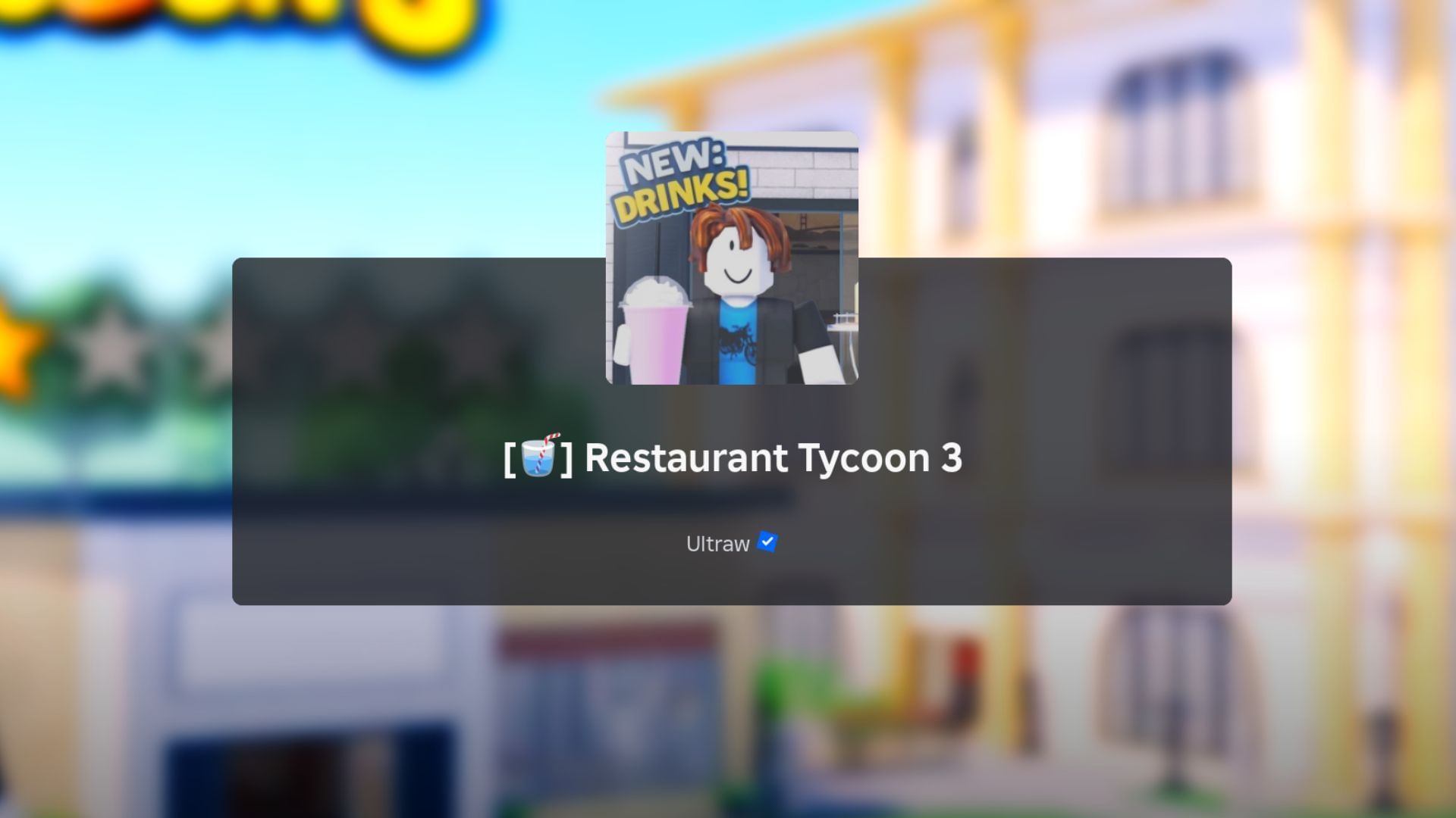 Restaurant Tycoon 3 loading screen
