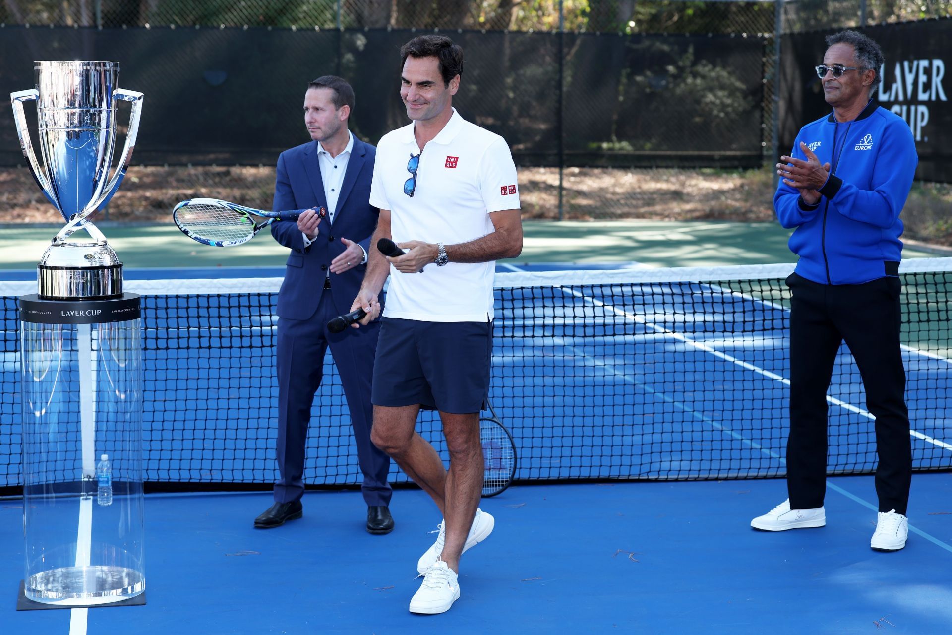 Federer at the Laver Cup 2025 (Image Source: Getty)