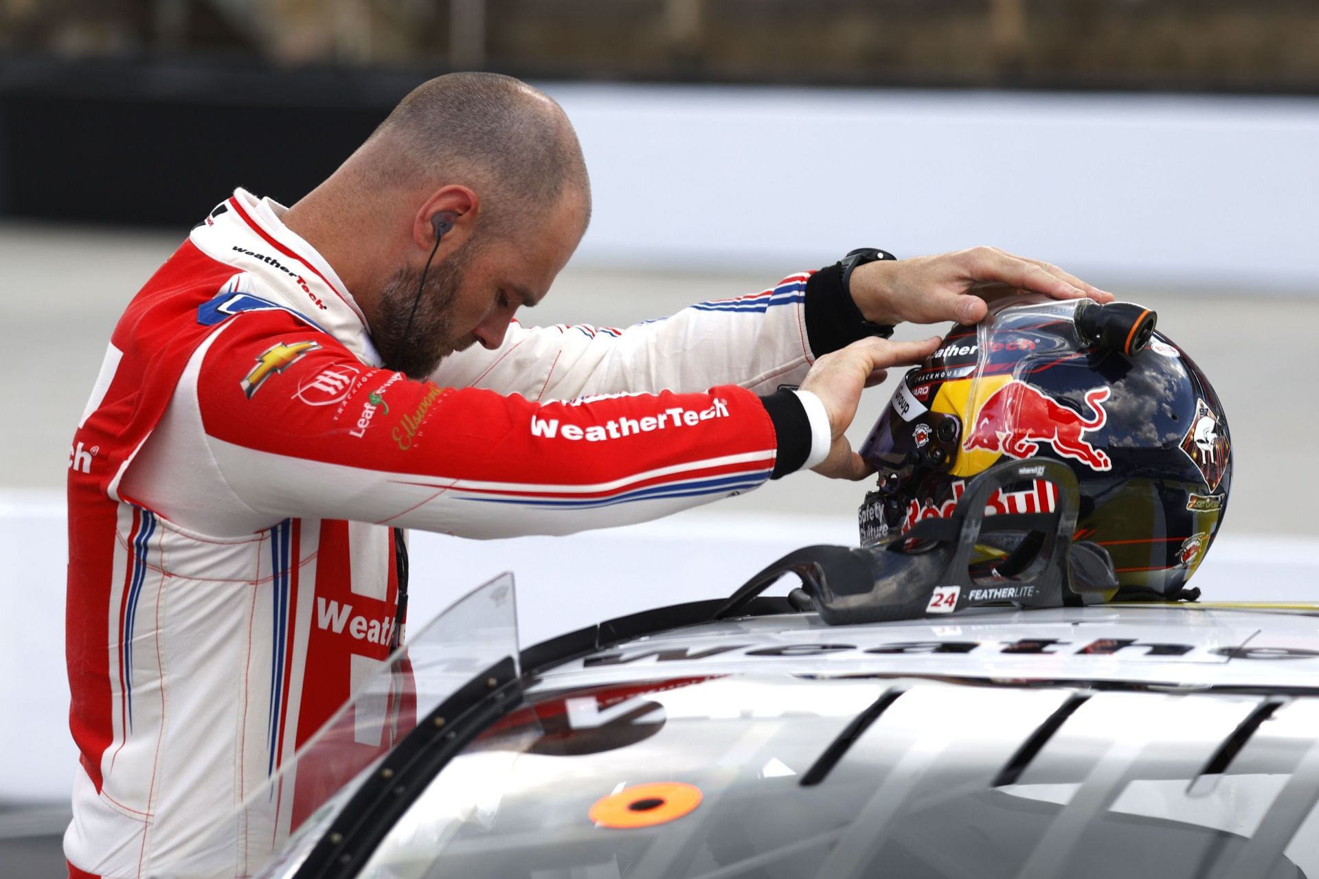 Shane Van Gisbergen before the 2024 NASCAR Xfinity Series race at Bristol Motor Speedway. Source: Getty