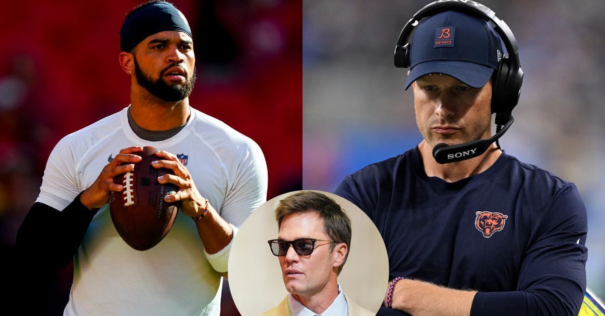 Tom Brady absolutely gobsmacked as Ben Johnson runs flea flicker play for Caleb Williams and Bears