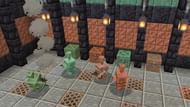 The copper golem in Minecraft is a useful addition to the game as it helps players sort out items in their chest (Image via Mojang Studios)