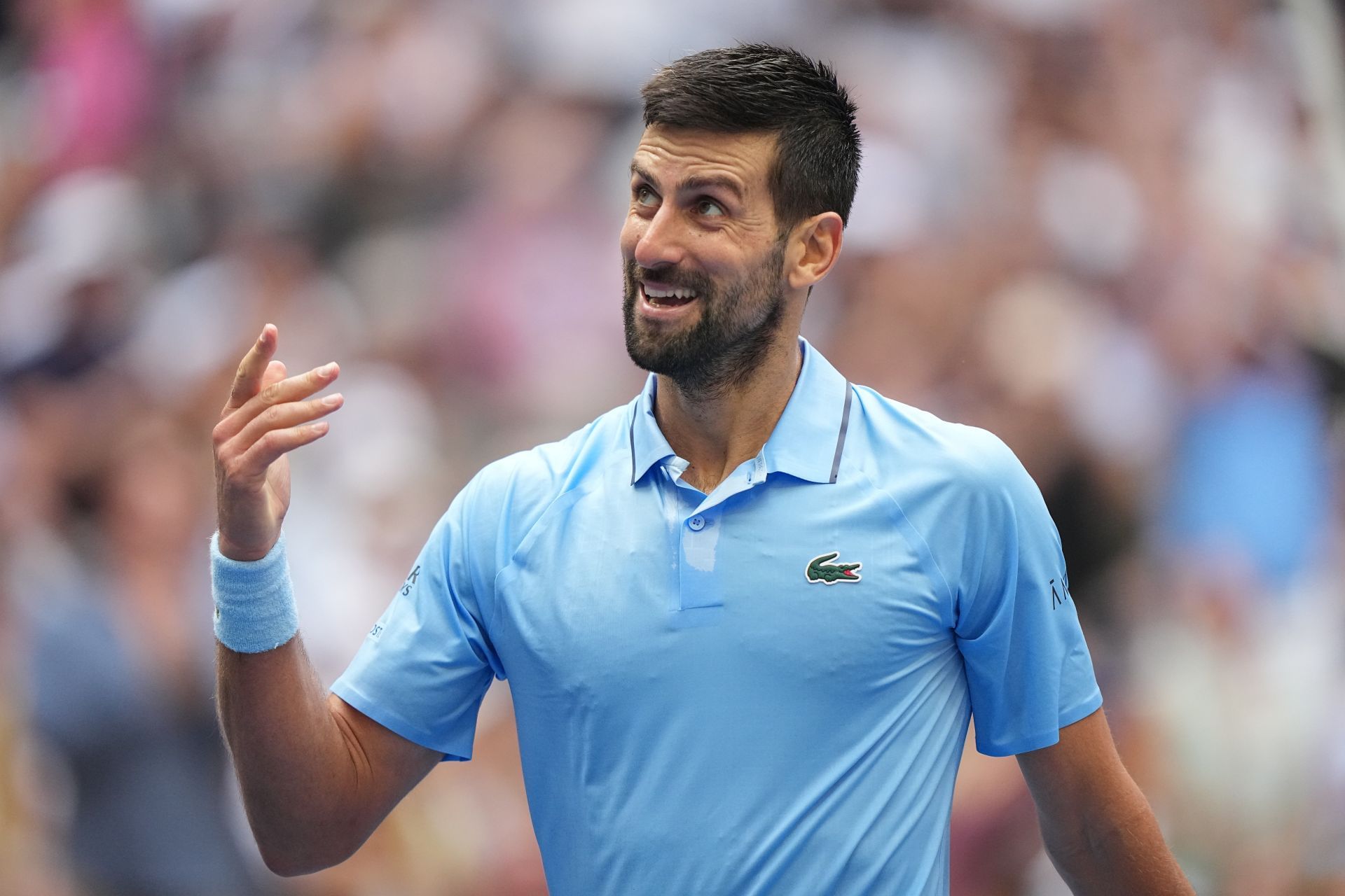Djokovic at the 2025 US Open (Image Source: Getty)