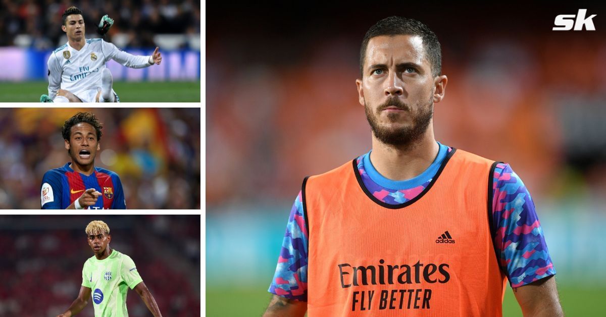 Eden Hazard snubs Cristiano Ronaldo, Lamine Yamal and Neymar as he names only player who dribbles better than himself