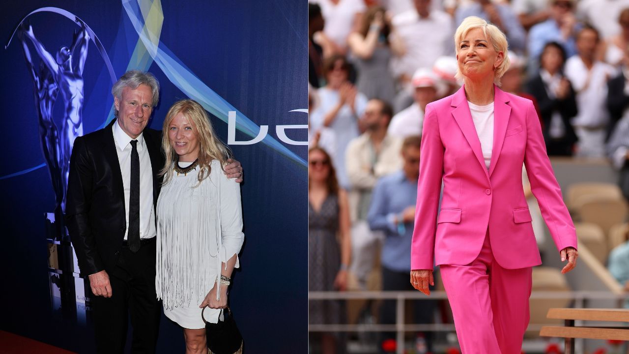 Chris Evert declares her love for Bjorn Borg after being reminded of fond memory with Swede. Credit: GETTY