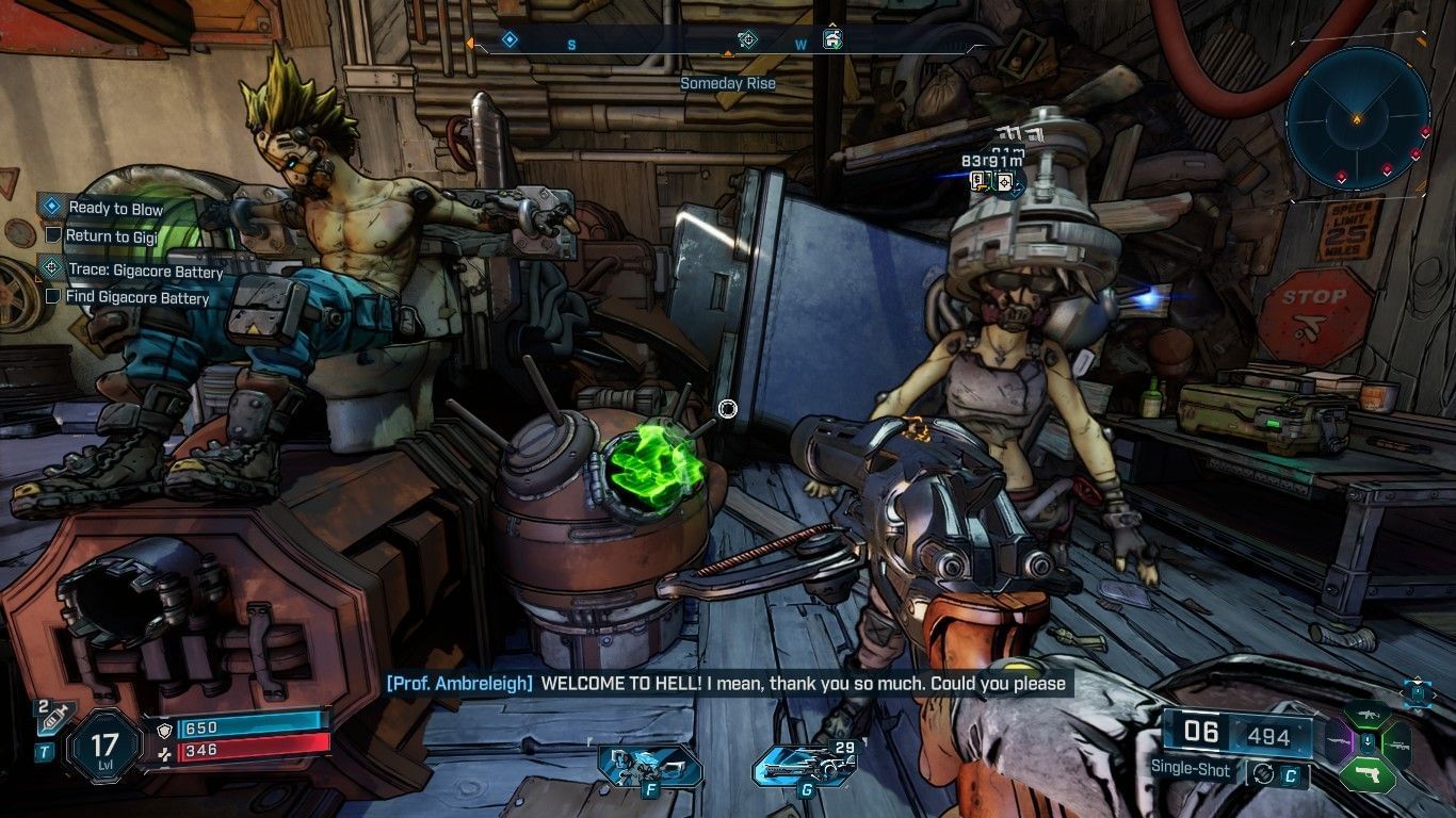 Placing samples inside the machine (Image via 2K)