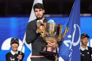Carlos Alcaraz představuje s titulem 2024 China Open | Zdroj obrázku: Getty