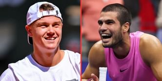 "Could be pretty iconic" - Holger Rune lays bare Carlos Alcaraz hope to relive special moment during Laver Cup